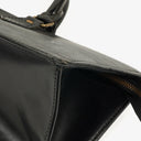 Louis Vuitton Sac Triangle Black EPI Leather Handbag