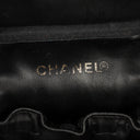 Chanel Black Leather Vanity Case