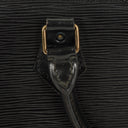 Louis Vuitton Sac Triangle Black EPI Leather Handbag