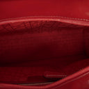 Dior Lady Dior Vintage Large Red Patent Calfskin Handbag