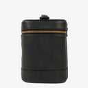 Chanel Black Leather Vanity Case