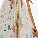 Louis Vuitton x Takashi Murakami Alma PM White Monogram Multicolor Bag