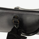 Louis Vuitton Sac Triangle Black EPI Leather Handbag