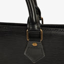 Louis Vuitton Sac Triangle Black EPI Leather Handbag
