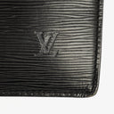 Louis Vuitton Sac Triangle Black EPI Leather Handbag