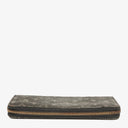 Louis Vuitton Black Monogram Denim Zippy Wallet
