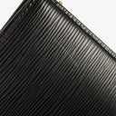 Louis Vuitton Sac Triangle Black EPI Leather Handbag