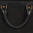 Louis Vuitton Sac Triangle Black EPI Leather Handbag