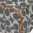 Coach Signature Denim and Leather Handbag
