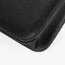 Chanel Classic Calfskin Box Leather Navy Full Flap Bag With 24K Gold-Plated Hardware