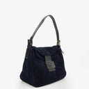 Fendi Navy Mamma Baguette Shoulder Bag