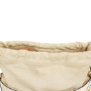 Gucci Horsebit 1955 Azalea Sakai Calfskin Mystic White Drawstring Bucket Bag