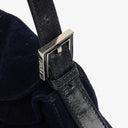Fendi Navy Mamma Baguette Shoulder Bag