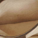 Gucci Pebbled Calfskin Bamboo Shopper Tote Bag