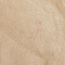 Chanel Beige Linen And Brown Leather Tote Bag