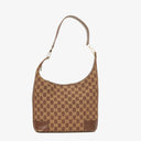 Gucci GG Canvas Hobo Shoulder Bag
