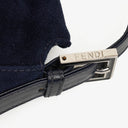 Fendi Navy Mamma Baguette Shoulder Bag