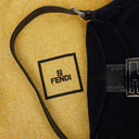 Fendi Navy Mamma Baguette Shoulder Bag
