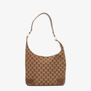 Gucci GG Canvas Hobo Shoulder Bag