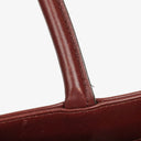 Chanel Beige Linen And Brown Leather Tote Bag