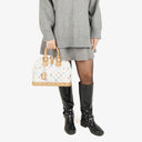 Louis Vuitton x Takashi Murakami Alma PM White Monogram Multicolor Bag