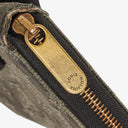 Louis Vuitton Black Monogram Denim Zippy Wallet