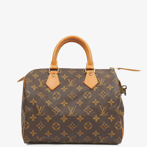 Louis Vuitton Speedy 25 Monogram Canvas Bag