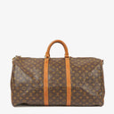 Louis Vuitton Keepall 55 Monogram Canvas Travel Bag