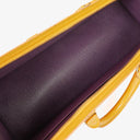Louis Vuitton Triangle Yellow EPI Leather Handbag