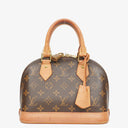 Louis Vuitton Alma BB Monogram Canvas Handbag