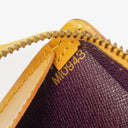 Louis Vuitton Triangle Yellow EPI Leather Handbag