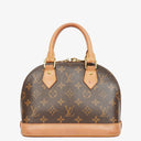 Louis Vuitton Alma BB Monogram Canvas Handbag