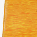 Louis Vuitton Triangle Yellow EPI Leather Handbag