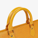 Louis Vuitton Triangle Yellow EPI Leather Handbag