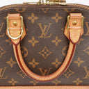 Louis Vuitton Alma BB Monogram Canvas Handbag