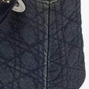 Dior Lady Dior Vintage Medium Denim Cannage Handbag