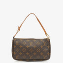 Louis Vuitton Pochette Accessoires Monogram Canvas Clutch Handbag