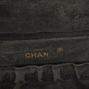 Chanel Black Leather Vanity Case