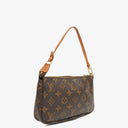 Louis Vuitton Pochette Accessoires Monogram Canvas Clutch Handbag