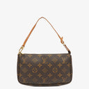 Louis Vuitton Pochette Accessoires Monogram Canvas Clutch Handbag