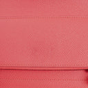 Hermès Pink Kelly Longue Epsom Leather Wallet