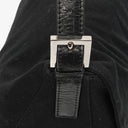 Fendi Mamma Baguette Black Neoprene Shoulder Bag