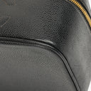 Chanel Black Leather Vanity Case
