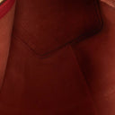 Louis Vuitton Keepall 45 Red EPI Leather Travel Bag