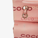 Chanel COCO Print Medium Classic Double Flap Flap Bag 24K Gold-Plated Hardware
