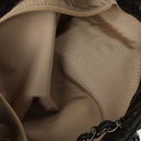 Chanel Leather and Suede Patchwork Drawstring Bag