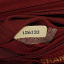 Chanel Small Half-Moon Navy Velvet Flap Bag