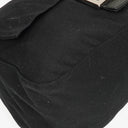 Fendi Mamma Baguette Black Neoprene Shoulder Bag