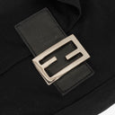 Fendi Mamma Baguette Black Neoprene Shoulder Bag