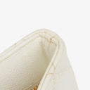 Chanel Medallion Vintage Tote Bag In White Quilted Caviar Leather